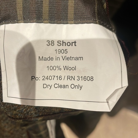 Jos A Bank Tailored Fit Wool Blazer 38S - Picture 4 of 6